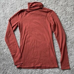 Peruvian Connection Rust Long Sleeve Tee